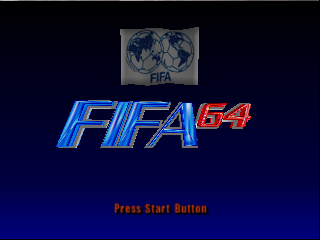 FIFA Soccer 64 (Europe) (En,Fr,De) Title Screen